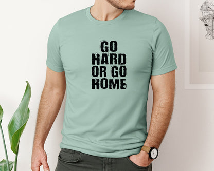 brand:Bella Canvas|color:Dusty Blue|Gym Tshirt Graphic T-Shirt
