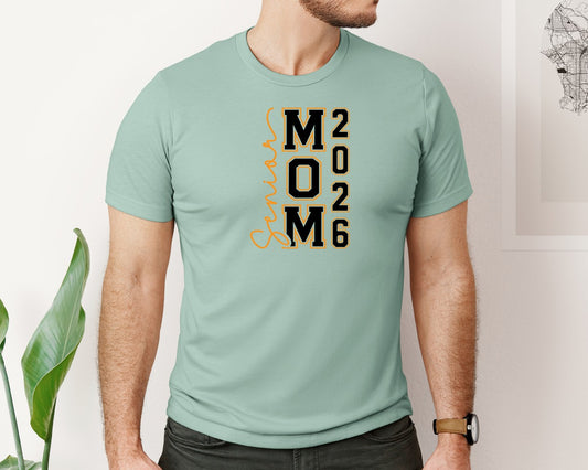 Senior Mom 2026 Graduation Graphic T-Shirt