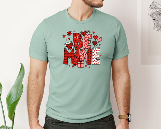 Valentines Day Be Mine 3 Graphic T-Shirt