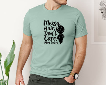 brand:Bella Canvas|color:Dusty Blue|Funny Mom Of 20 Graphic T-Shirt