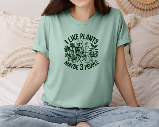 Funny Plant Lover Plant Lady 2 Graphic T-Shirt