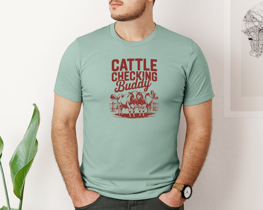 Cattle Checking Buddy Pngfarm Kids Graphic T-Shirt