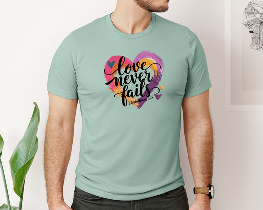 Christian Love Quote Graphic T-Shirt