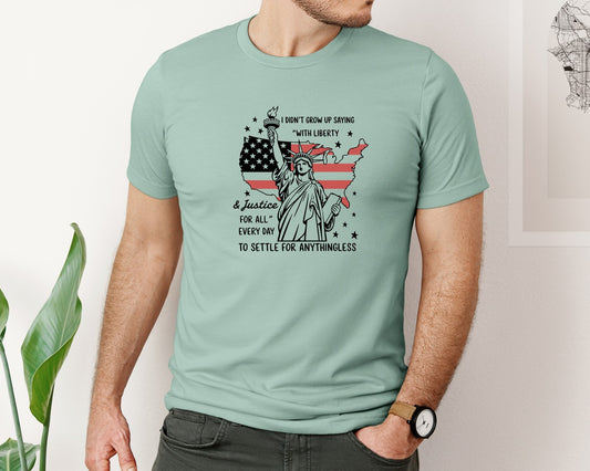Liberty And Justice For All 5 Graphic T-Shirt