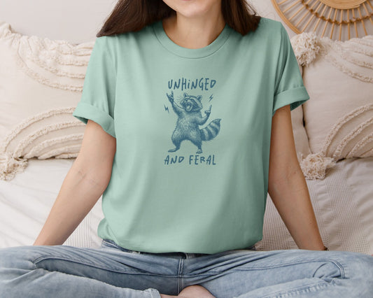 Sarcastic Funny Raccoon Graphic T-Shirt