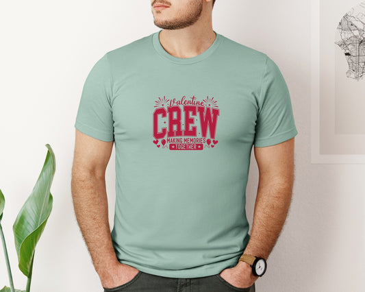 Valentines Crew 2026 Valentines Graphic T-Shirt
