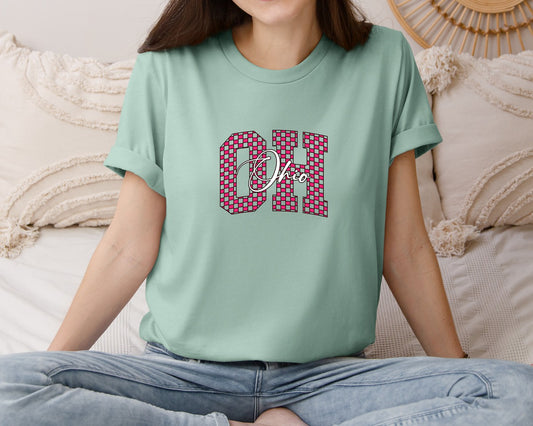 Ohio State Leopard Graphic T-Shirt