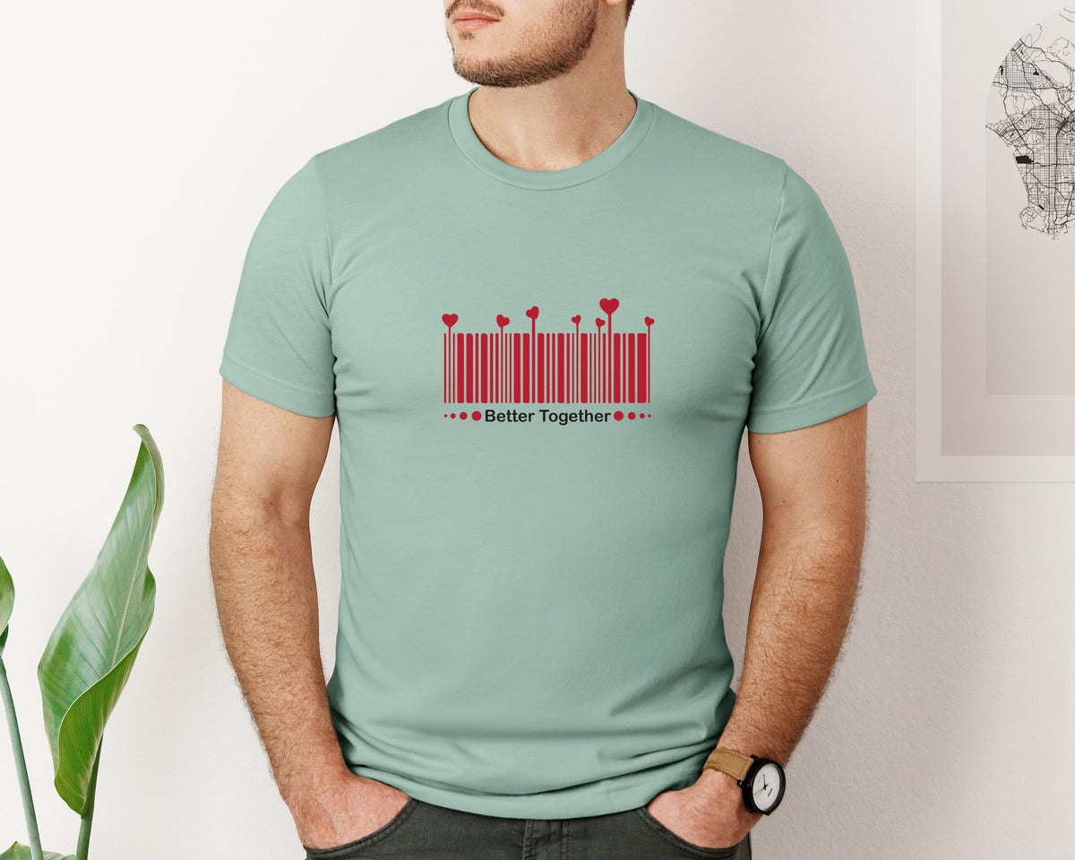 brand:Bella Canvas|color:Dusty Blue|Valentines Day T Shirt Design 14 2 Graphic T-Shirt