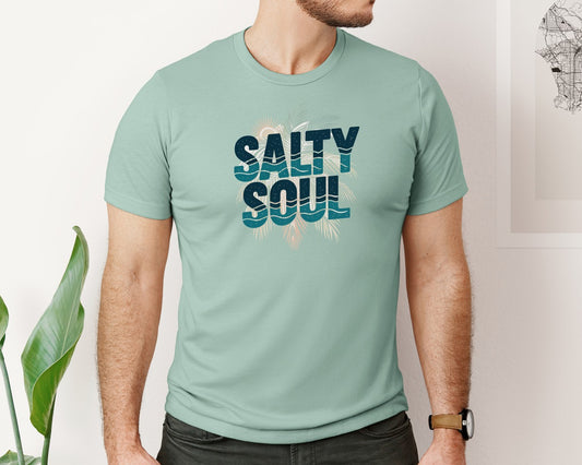 Salty Soul Boho Beach Graphic T-Shirt