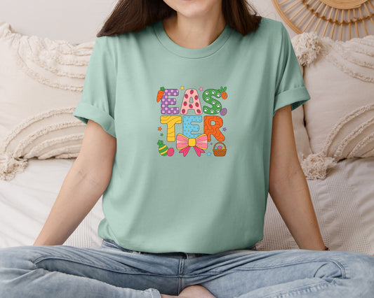 Preppy Coquette Easter 2 Graphic T-Shirt