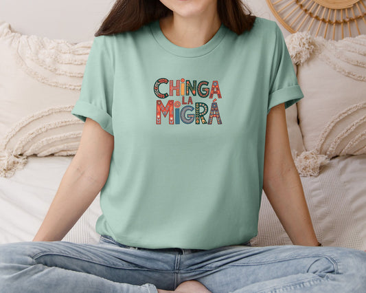 Chinga La Migra Graphic T-Shirt