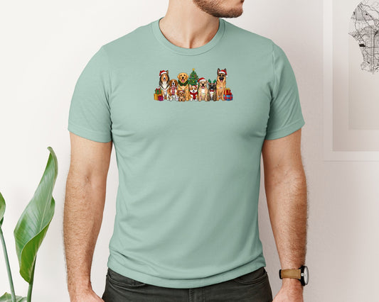 Christmas Dogs 6 Graphic T-Shirt
