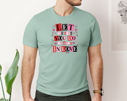 brand:Bella Canvas|color:Dusty Blue|Valentine Love Christian Bible Graphic T-Shirt