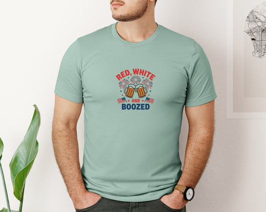 Red White And Boozed 2 Graphic T-Shirt