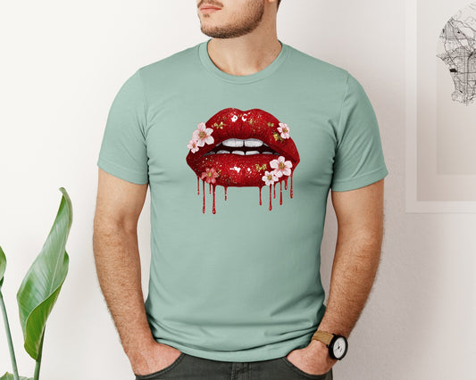 Halloween Lips 5 Graphic T-Shirt