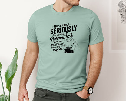 brand:Bella Canvas|color:Dusty Blue|Vintage Funny Trendy Woman Shirt Design Graphic T-Shirt