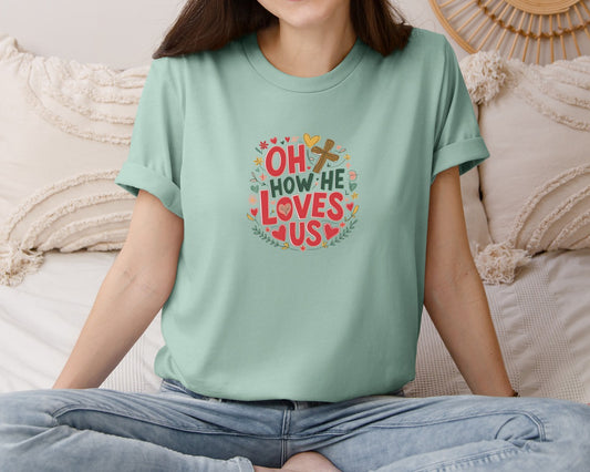 Valentine Jesus Graphic T-Shirt