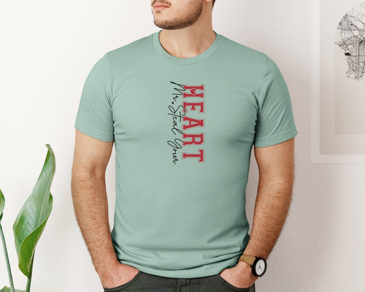 Mr Steal Your Heart Svgvalentines Day Graphic T-Shirt