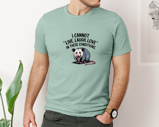 Sarcastic Animal Mental Health Graphic T-Shirt