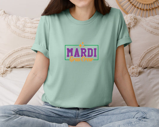 Mardi Gras Crew 19 Graphic T-Shirt