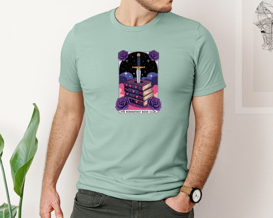 The Romantasy Book Club Fantasy 4 Graphic T-Shirt