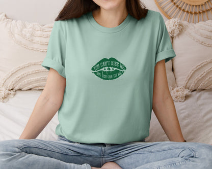 brand:Bella Canvas|color:Dusty Blue|Shenanigans Shamrock St Patricks 4 Graphic T-Shirt