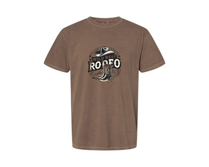 brand:Comfort Colors|color:Espresso|Western Wild West Rodeo T Shirt Graphic T-Shirt