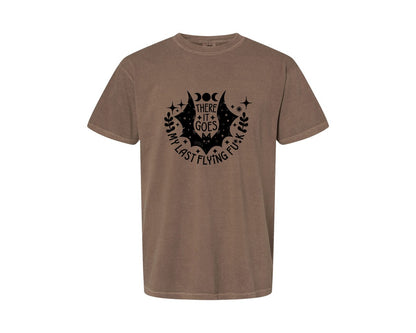brand:Comfort Colors|color:Espresso|There It Goes My Last Flying Fck 2 Graphic T-Shirt
