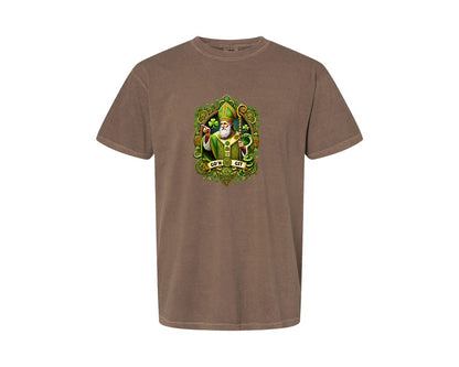 brand:Comfort Colors|color:Espresso|St Patricks Day Saint Patrick Graphic T-Shirt