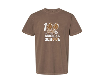 brand:Comfort Colors|color:Espresso|Happy 100 Days Of School T Shirt Design 30 Graphic T-Shirt
