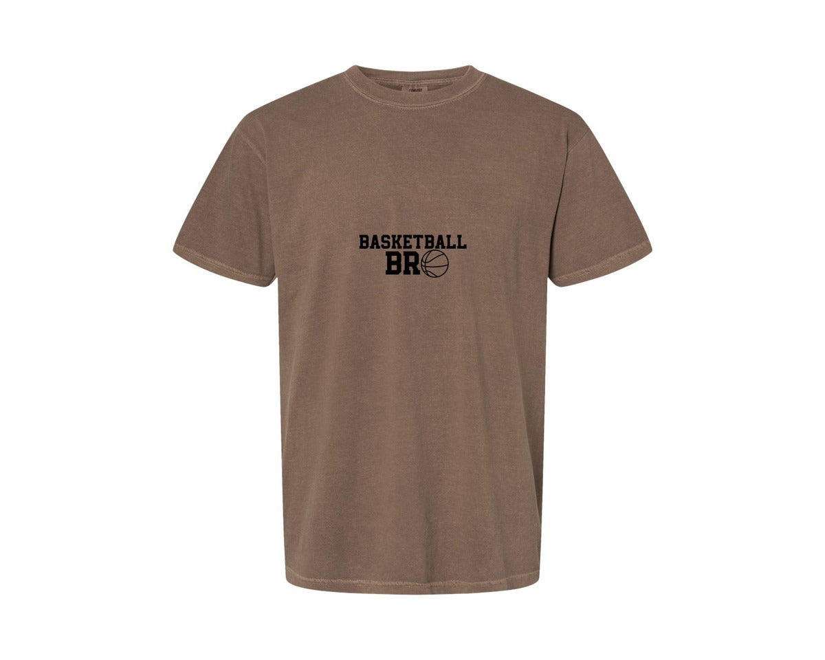brand:Comfort Colors|color:Espresso|Basketball Bro 2 Graphic T-Shirt
