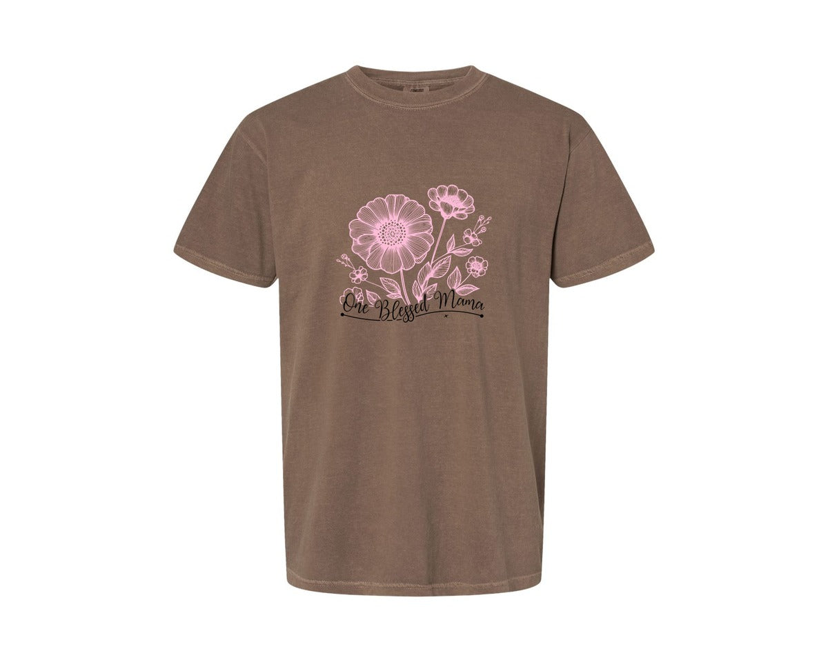 brand:Comfort Colors|color:Espresso|Mothers Day Funny Mom Graphic T-Shirt