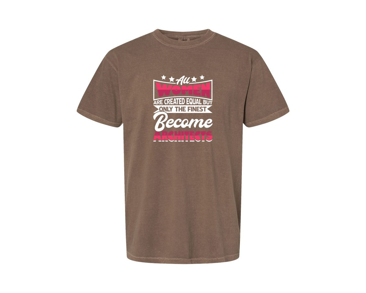 brand:Comfort Colors|color:Espresso|Architect Architecture T Shirt Design 161 Graphic T-Shirt