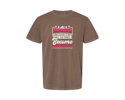 brand:Comfort Colors|color:Espresso|Architect Architecture T Shirt Design 161 Graphic T-Shirt