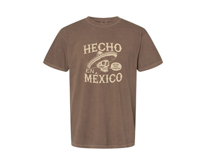brand:Comfort Colors|color:Espresso|Hecho En Mexico Mexican Chicano Pride Graphic T-Shirt