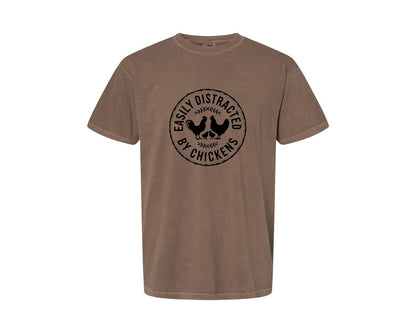brand:Comfort Colors|color:Espresso|Dont Ruffle My Feathers T Shirt Design 2 Graphic T-Shirt