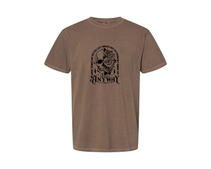 brand:Comfort Colors|color:Espresso|Some Things Are Better Left Unsaid 4 Graphic T-Shirt