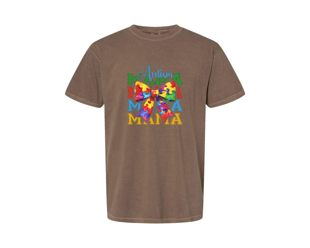 brand:Comfort Colors|color:Espresso|Autism Awareness Autism Graphic T-Shirt