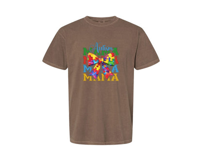 brand:Comfort Colors|color:Espresso|Autism Awareness Autism Graphic T-Shirt