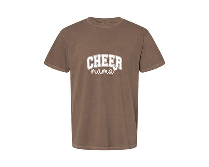 brand:Comfort Colors|color:Espresso|Cheer Mama Cheer Mom 2 Graphic T-Shirt