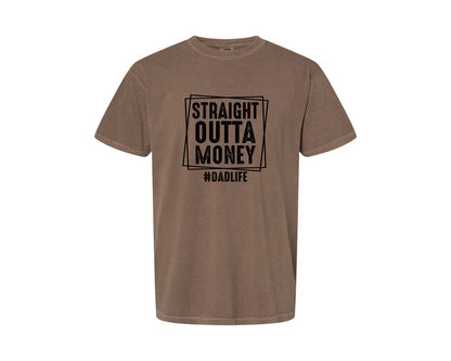 brand:Comfort Colors|color:Espresso|Dad Fathers Day 5 Graphic T-Shirt