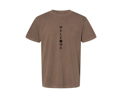 brand:Comfort Colors|color:Espresso|Welcome Porch Sign 22 Graphic T-Shirt