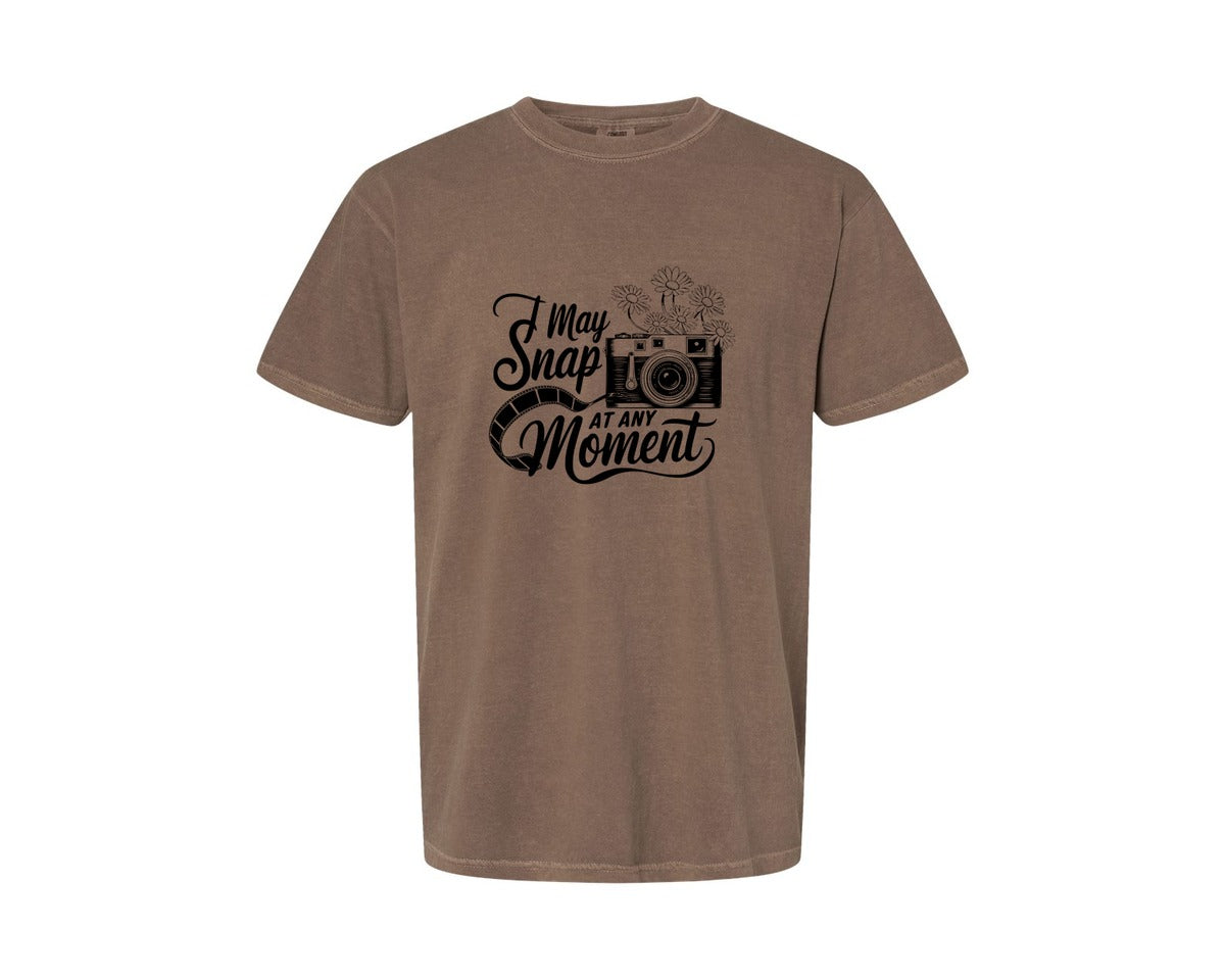brand:Comfort Colors|color:Espresso|I May Snap At Any Moment T Shirt Des Graphic T-Shirt