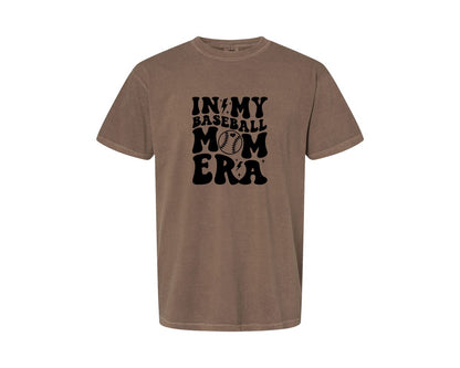 brand:Comfort Colors|color:Espresso|Retro Sports Mom In My Mom Era Graphic T-Shirt