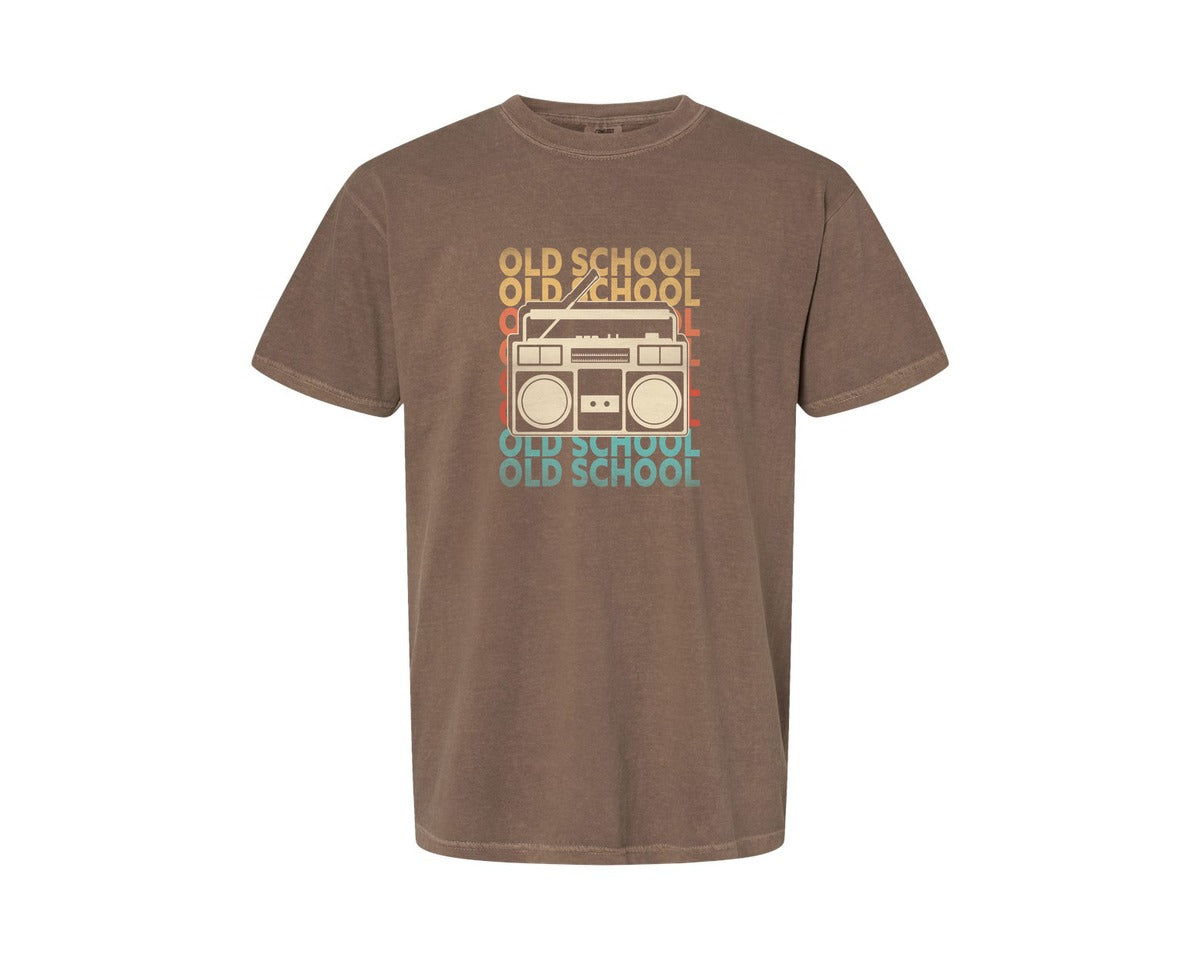 brand:Comfort Colors|color:Espresso|Retro 80S 90S Old School T Shirt Design Graphic T-Shirt