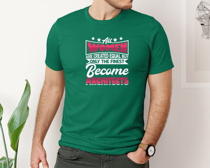 brand:Bella Canvas|color:Evergreen|Architect Architecture T Shirt Design 161 Graphic T-Shirt