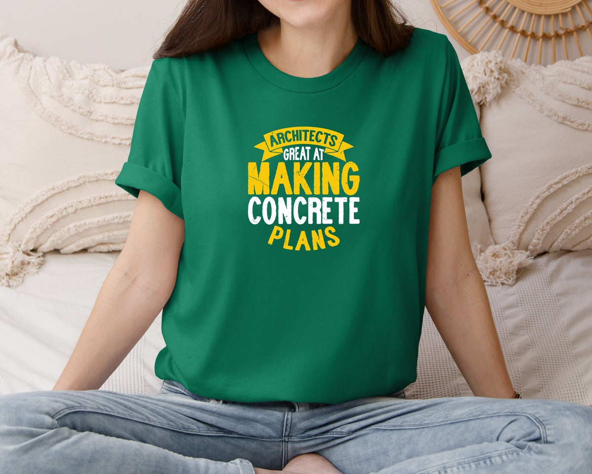 brand:Bella Canvas|color:Evergreen|Architect Architecture T Shirt Design 68 Graphic T-Shirt