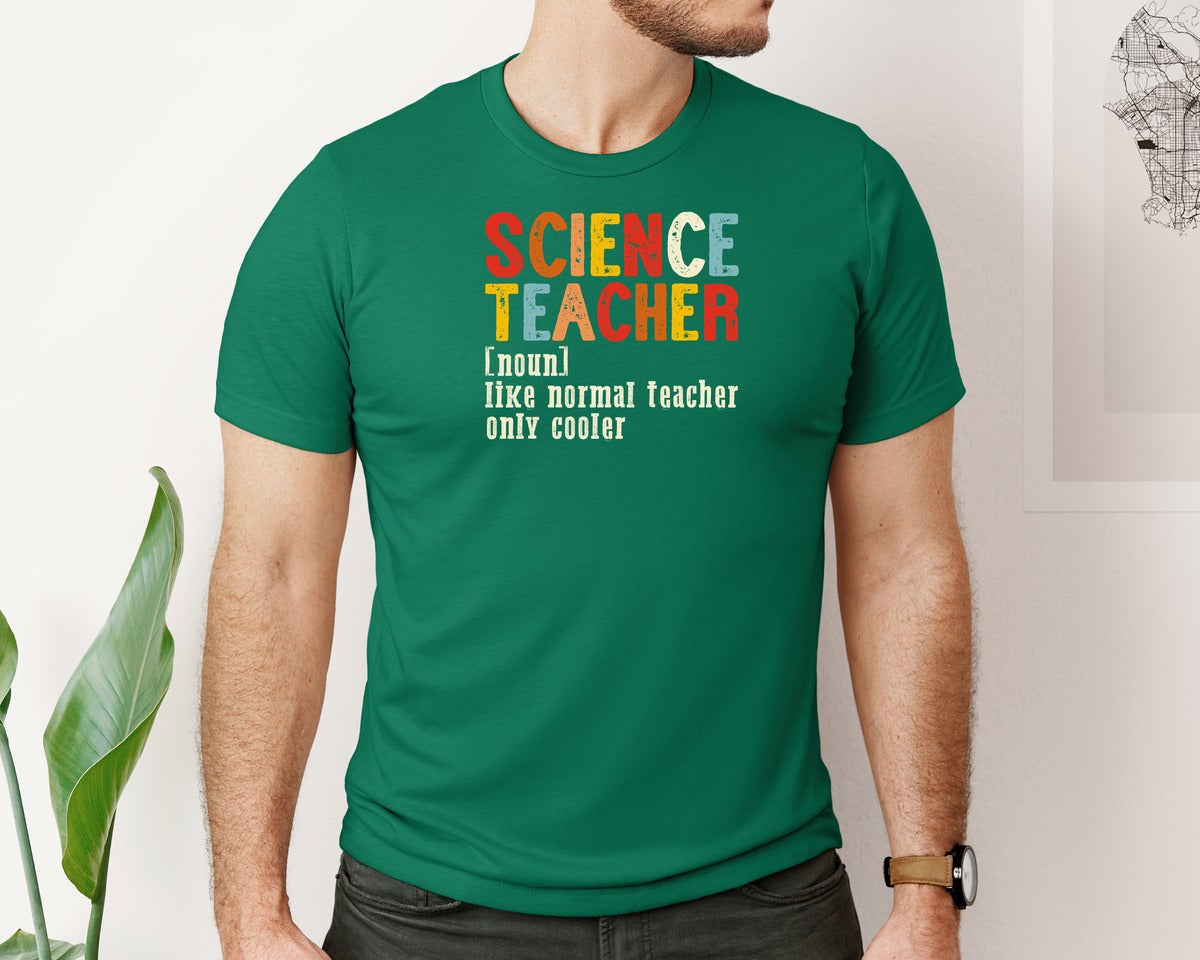 brand:Bella Canvas|color:Evergreen|Funny Science Teacher T Shirt 2 Graphic T-Shirt