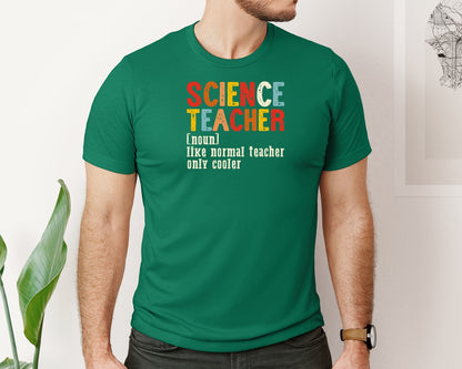 brand:Bella Canvas|color:Evergreen|Funny Science Teacher T Shirt 2 Graphic T-Shirt