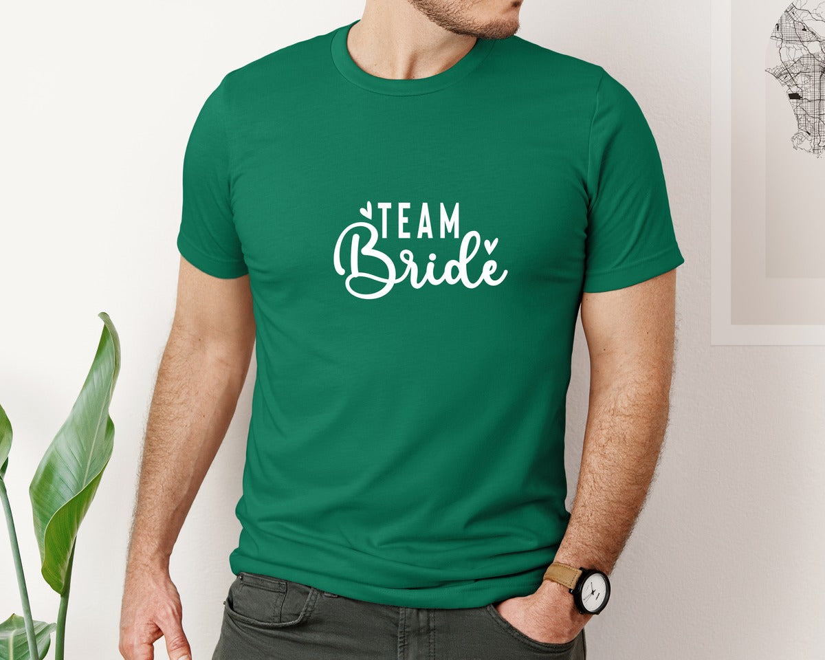 brand:Bella Canvas|color:Evergreen|Team Bride Bride 2 Graphic T-Shirt